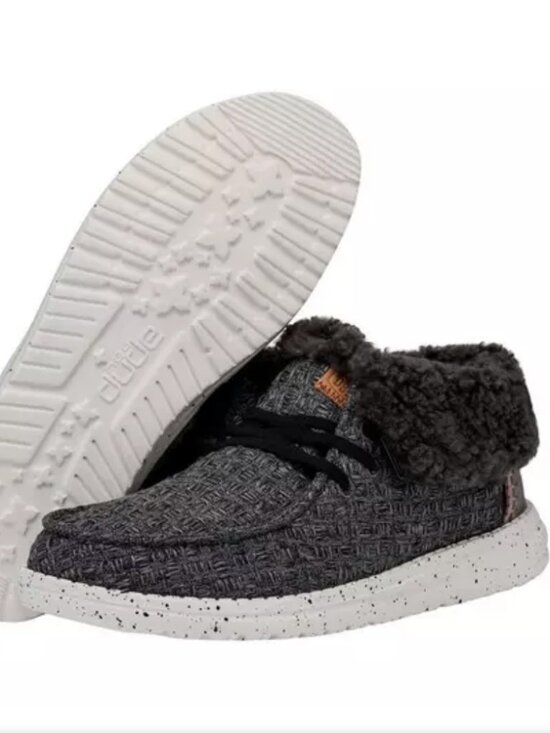Hey Dude Shoes - New HEY DUDE Wendy Fold Stitch Cozy Shoes, Slipper Size 5